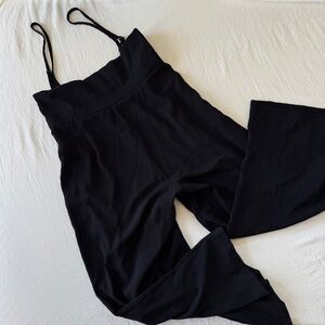 Women's Overall Style Jumpsuit in Black